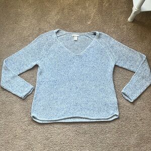 Light blue knit sweater